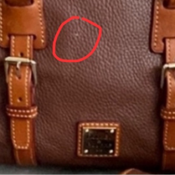 Dooney & Bourke Bristol satchel w/accessories - Picture 3 of 13